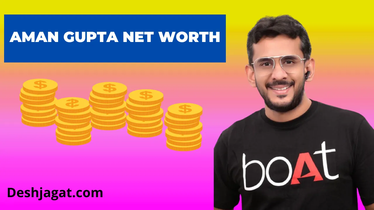 Aman Gupta Net Worth