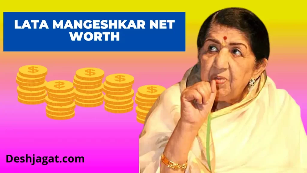 Lata Mangeshkar Net Worth And Salary, Age