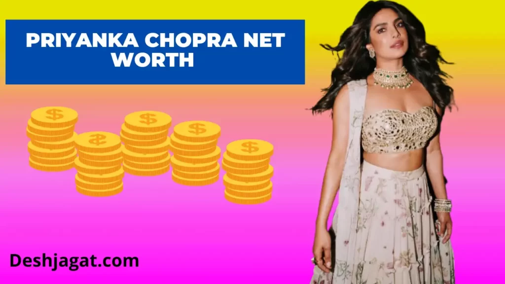 Priyanka Chopra Net Worth And Annual, Monthly Income, Age, Date of Birth