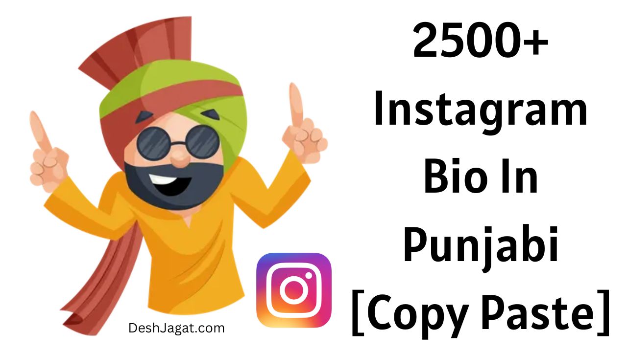 Best 2500+ Instagram Bio In Punjabi [Copy Paste] Deshjagat