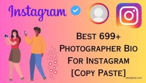 Photographer Bio For Instagram