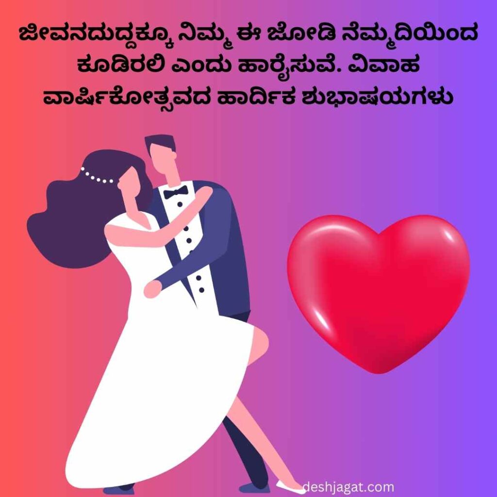 Marriage Wishes In Kannada for Sister
